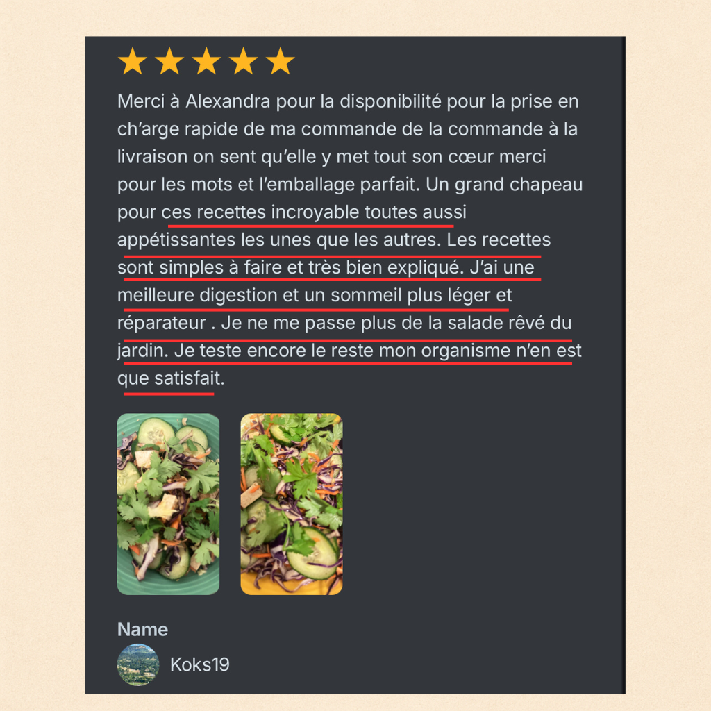 Recettes pour un ventre léger et rassasié cet été.