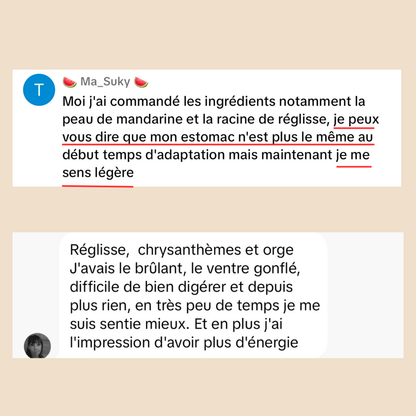 Racines de réglisse