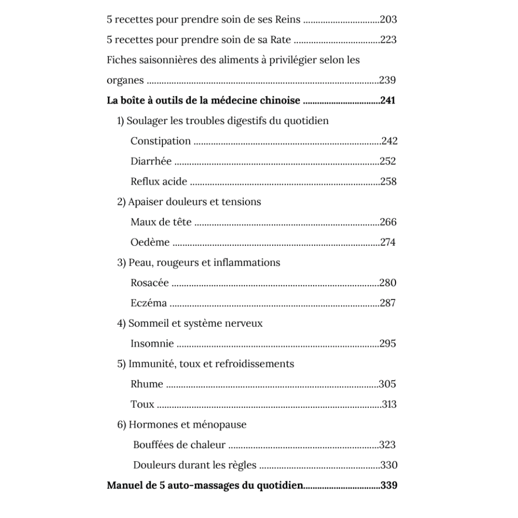 Le Manuel Pratique de la Médecine Traditionnelle Chinoise