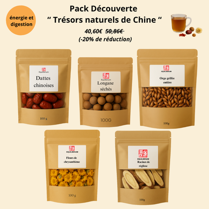 Pack Découverte " Trésors naturels de Chine "